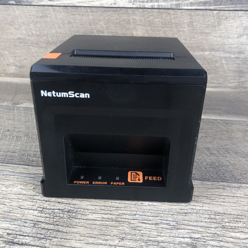 Netum Scan Thermal Receipt Printer Scanner NT-8360 USB 80MM⚠️no Power Cord⚠️