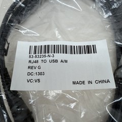 USB A to RJ45 Scanner Coiled Cable 3M For Honeywell MS7120 MS9540 MK7120 MS7120