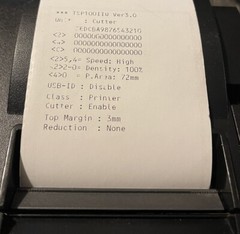 Star TSP100II futurePRNT Direct Thermal POS Receipt Printer USB 143IIU TESTED