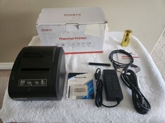 MUNBYN ITPP047 Thermal Receipt Printer LAN USB POS Complete Open Box Tested…