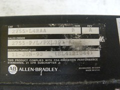 ALLEN BRADLEY 2755-L4RAA SCANNER MEDIUM SPEED