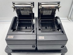 Lot of 2 Wincor Nixdorf TH200E POS THERMAL PRINTER