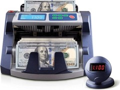 AccuBANKER AB1100PLUS Bill Counter Speed 1500/Min w/UV Counterfeit Detection, UL