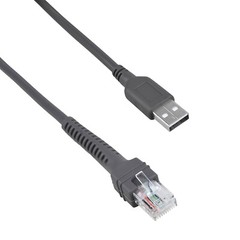 USB A male to RJ45 Cable For Symbol Barcode Scanner LS4278 LS4328 LS2208 2 Pack