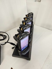 ✅LOT OF 5 Zebra TC56 2D Android Scanners +Cradle +New Cases & Handles!🔥⭐