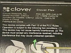 Clover Flex LTE C401U JUST THE UNIT NO CABLES OR CRADLE