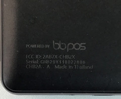 BBPOS ACS20 + 2AB7X-CHB2X Bluetooth Card Reader + Cradle/ Docking Station Excel