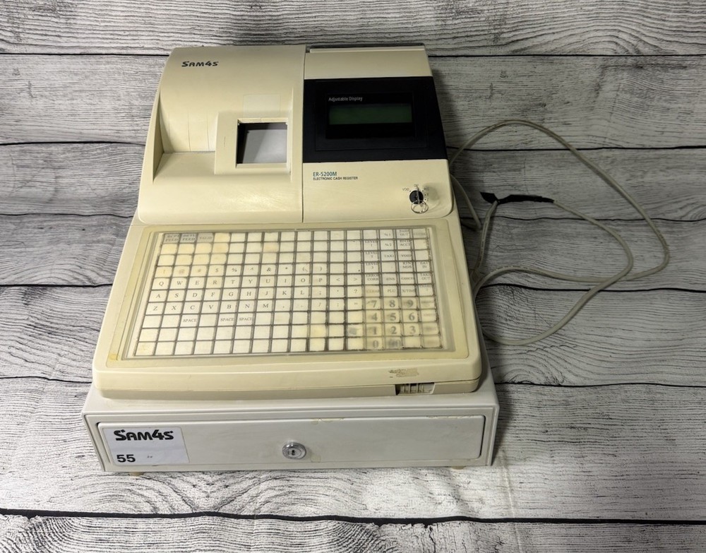 SAM4S ER-5200M Electronic Cash Register 🔥 Tested