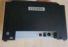 Citizen CT-S310A Black 24V Monochrome Thermal POS Receipt Printer W/ Power Cord