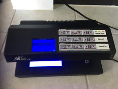 Used /ROYAL SOVEREIGN COUNTERFEIT DETECTOR RCD-2000 Tested Working