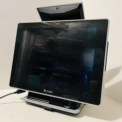 PAR POS T8115 Touchscreen Restaurant POS Terminal Dual Display Tested Working