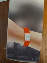 Securix Security Wristbands 100 Yellow Sequentially Numbered Cosco Red 100