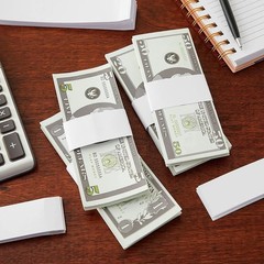 300 Pack Money Bands for Cash Self-Adhesive Currency Straps Bill Wrappers