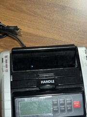 Aneken Money Counter Machine With Counterfeit Detector AL-1000 Tested