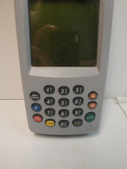 Verifone Nurit 8000S Credit Card Scanner Power Tested W/ 4 EXTRA PAPER ROLLS NEW
