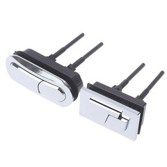 1pc Dual Flush Toilet Tank Button Round Square Toilet Push Dual Flush Button*QH