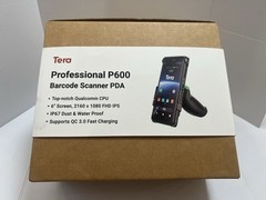 Tera Android 11 Barcode Scanner PDA with Pistol Grip Wi-Fi 6 Handheld Mobile NEW
