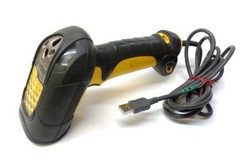 SYMBOL TECHNOLOGIES FZ BARCODE SCANNER LS3408-FZ20005R, 4.5, 14V, 0.5A, MEXICO