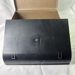 Metal Cash Box with Tray No Key For Lock 4″ x 7.75″ x 11″ Rockaway Metal Prod Co
