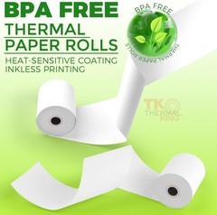 30 Rolls 3 1/8″ x 190′ Thermal Receipt Paper for Retail POS Systems