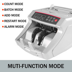 1000Pcs/Min Money Counter Business Cash Register Euros Bills Fake Banknote Detec