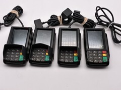 Lot of 4 Dejavoo Z6 Credit Card Terminals POS Machines For Parts Repair Locked