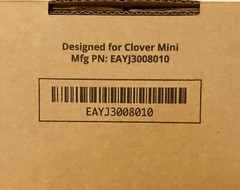 Clover Mini EAYJ3008010 Pin Touchscreen Shield Replacement POS Faceplate
