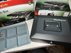 Sentry Safe Steel Keyed Cash Box