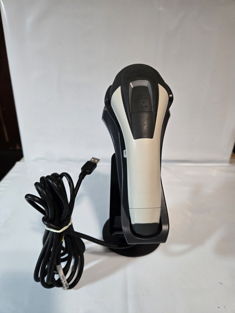 Honeywell Voyager 1202G Barcode Scanner 1202G-1 w/CCB00-010BT Cradle & USB Cable