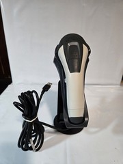 Honeywell Voyager 1202G Barcode Scanner 1202G-1 w/CCB00-010BT Cradle & USB Cable