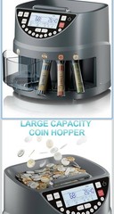 Aneken Coin Counter and Sorter with TFT Display – Accurate Sorting Machine