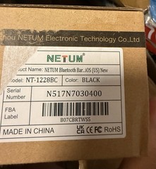NETUM Bluetooth Barcode Scanner, Compatible with 2.4G Wireless & Bluetooth *READ