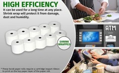 ( 100 Rolls ) 3” x 95′ 2 Ply Kitchen Printer Paper, for Samsung SRP-100