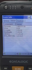 Datalogic Skorpio X4, CE7, 1D Imager With Aim, Alphanumeric, Wifi, BT, Charger