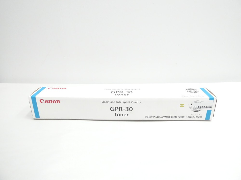 Genuine Oem Canon GPR-30 Cyan Toner Cartridge