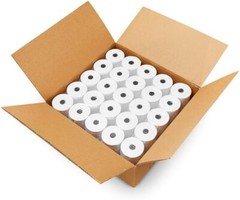 2 1/4” x 230′ Thermal Receipt Paper Rolls for Samsung Sharp Royal Cash Registers