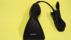 UNITECH MS210- 1BG BAR CODE READER With PS2 (Round 6-Pin Male/Female )Connection