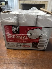 Member’s Mark Thermal Receipt Paper Rolls, 3 1/8″ X 190′