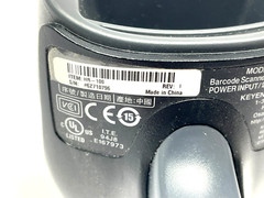 Keyence HR-100 Rev. I Handheld Barcode Scanner w/ HR-1C3UN Cable