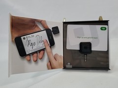 Square Credit Card Reader White 3.5mm Audio Jack Mobile POS New/Open Box