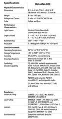 Cognex Dataman 800 Barcode Scanner Scanner RFID Reader 1D 2D Code Industrial