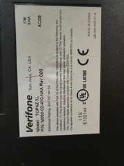 Verifone Topaz II XL M050-02-410-NAA Touchscreen Sales Register