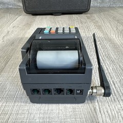 Lipman NURIT 3010 Wireless POS Credit Card Terminal w Case Charger Powers On