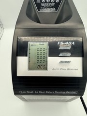 Royal Sovereign Digital Coin Sorter FS-4DA/BK – 4 Row Fast Sorter Anti-Jam