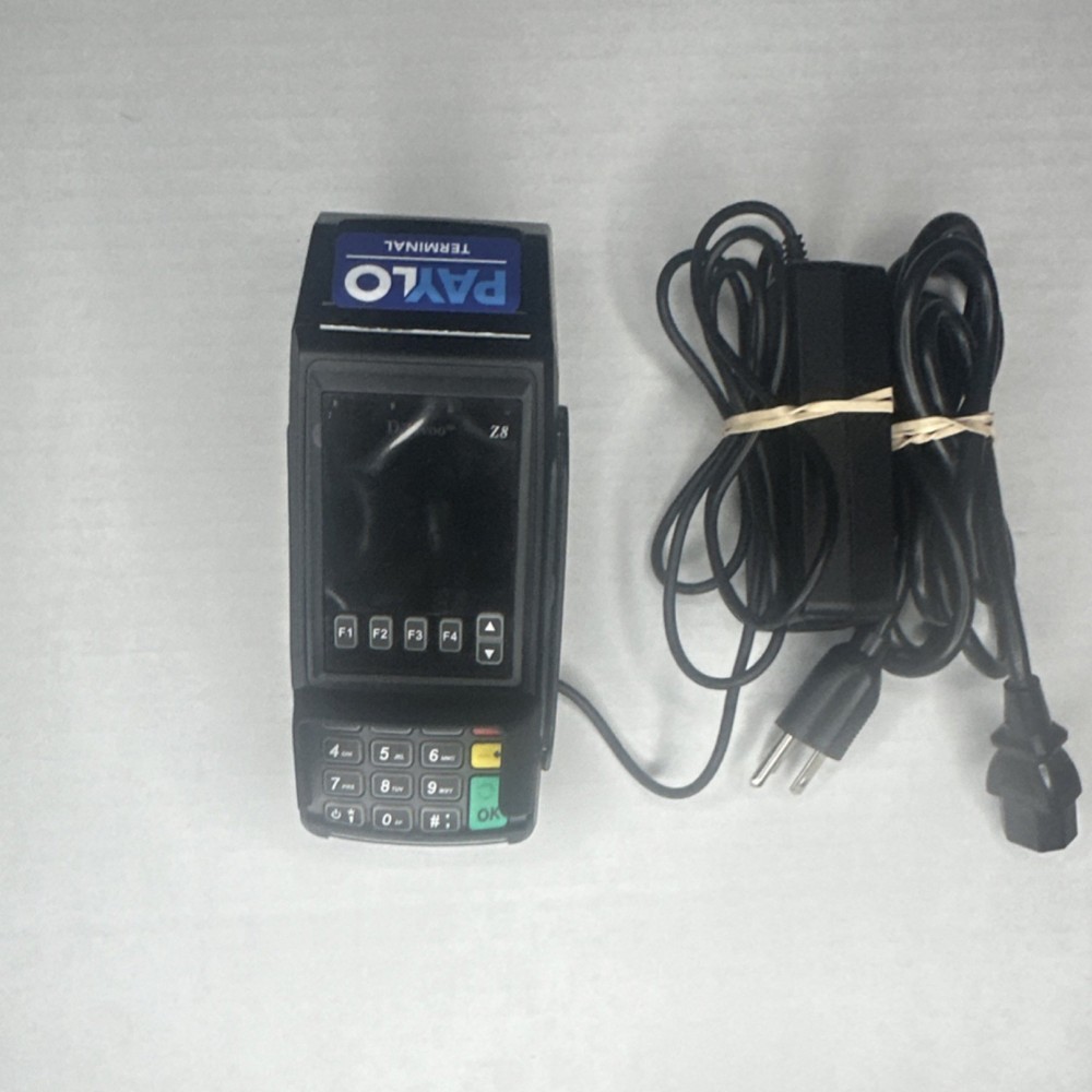 Dejavoo Z8 VEGA3000 Wired Credit Card Terminal with Power Adapter