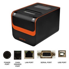 Rongta POS Printer, 80mm Direct Thermal Receipt Printers with Auto Cutter, US…