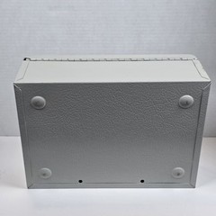 Vintage Rockaway Metal Cash Lock Box+Removable Cash Drawer NO LOCK-11″ x 8″ x 4″