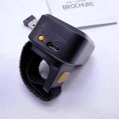 Symcode 1D Bluetooth Wearable Ring Barcode Scanner Mini Finger Bar Code Reader