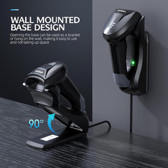 TMSL-56CR Bluetooth Barcode Scanner with USB Cradle & Data Parsing License