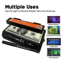 Dri Mark Tri Test – Counterfeit Bill Detector Machine w/AC Adapter – 3 Tests…